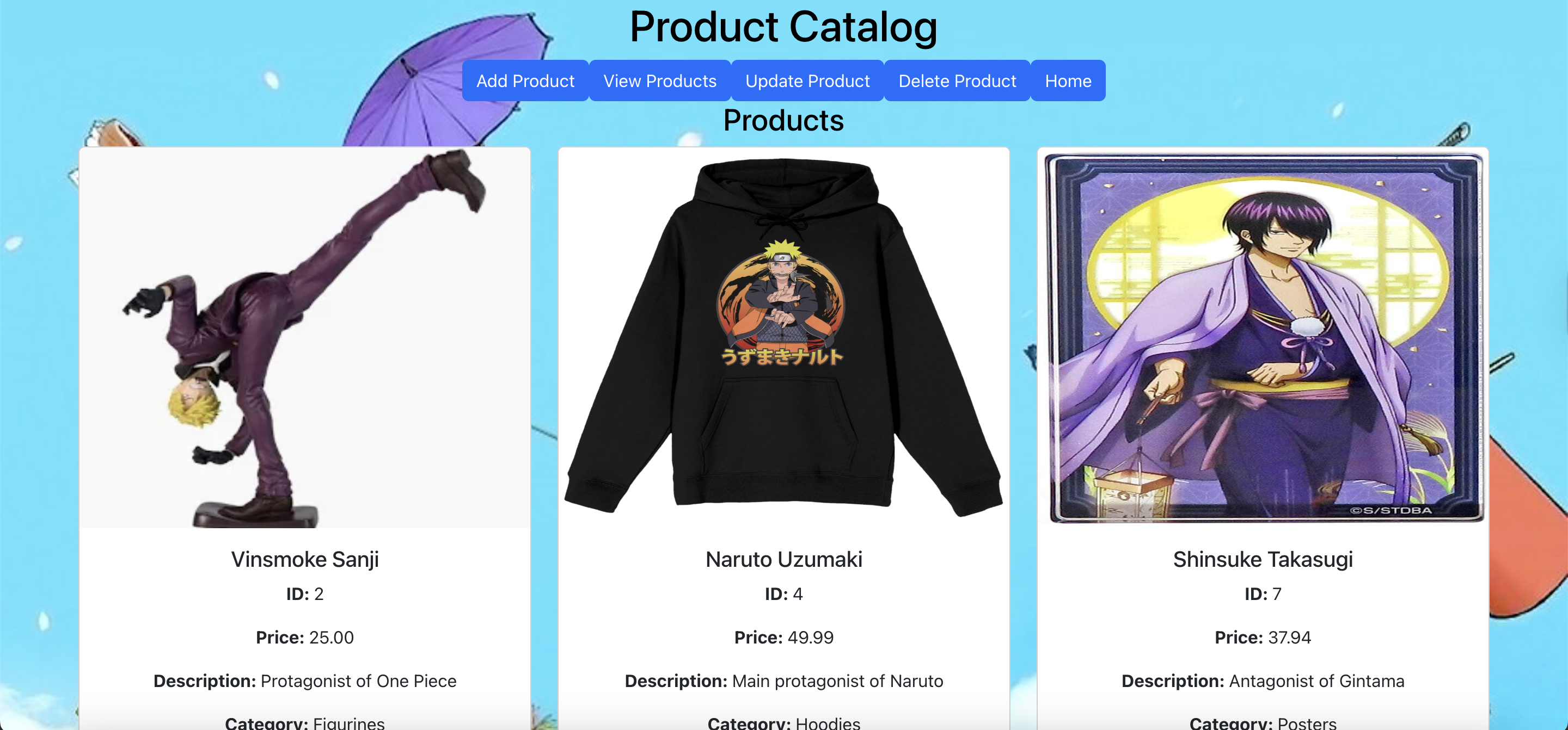 Seller Page Screenshot